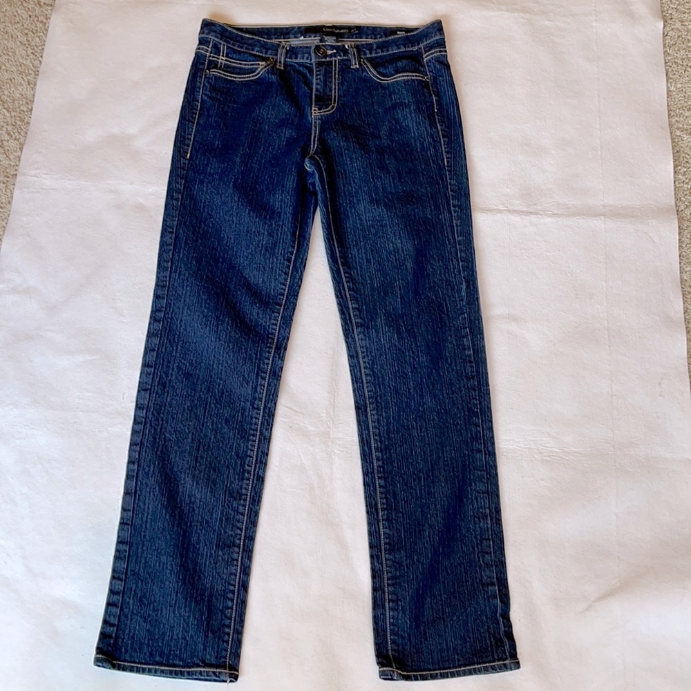 Calvin Klein Straight Leg Jeans, dark denim